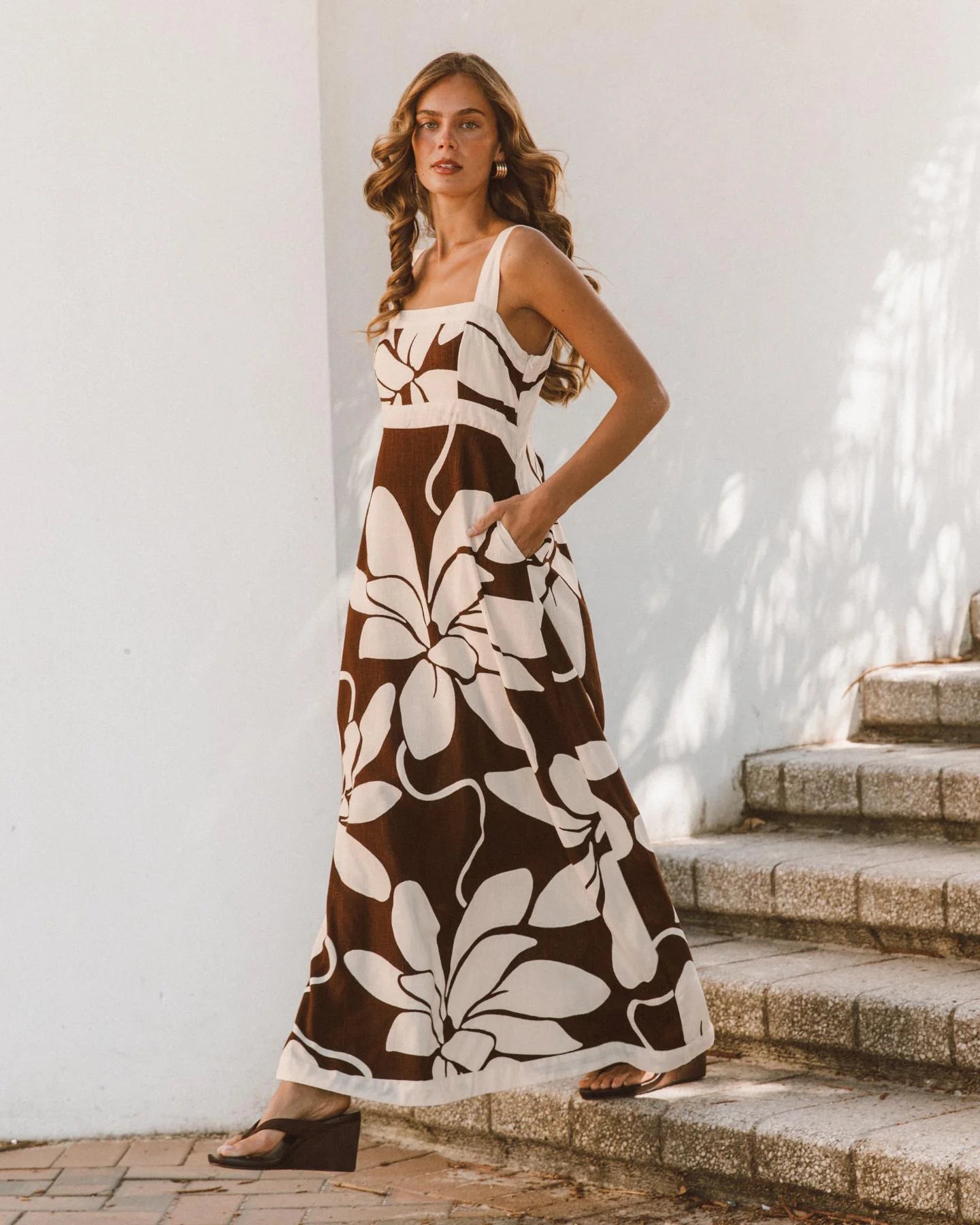 White Closet Summer Bloom Dress - TFE10853