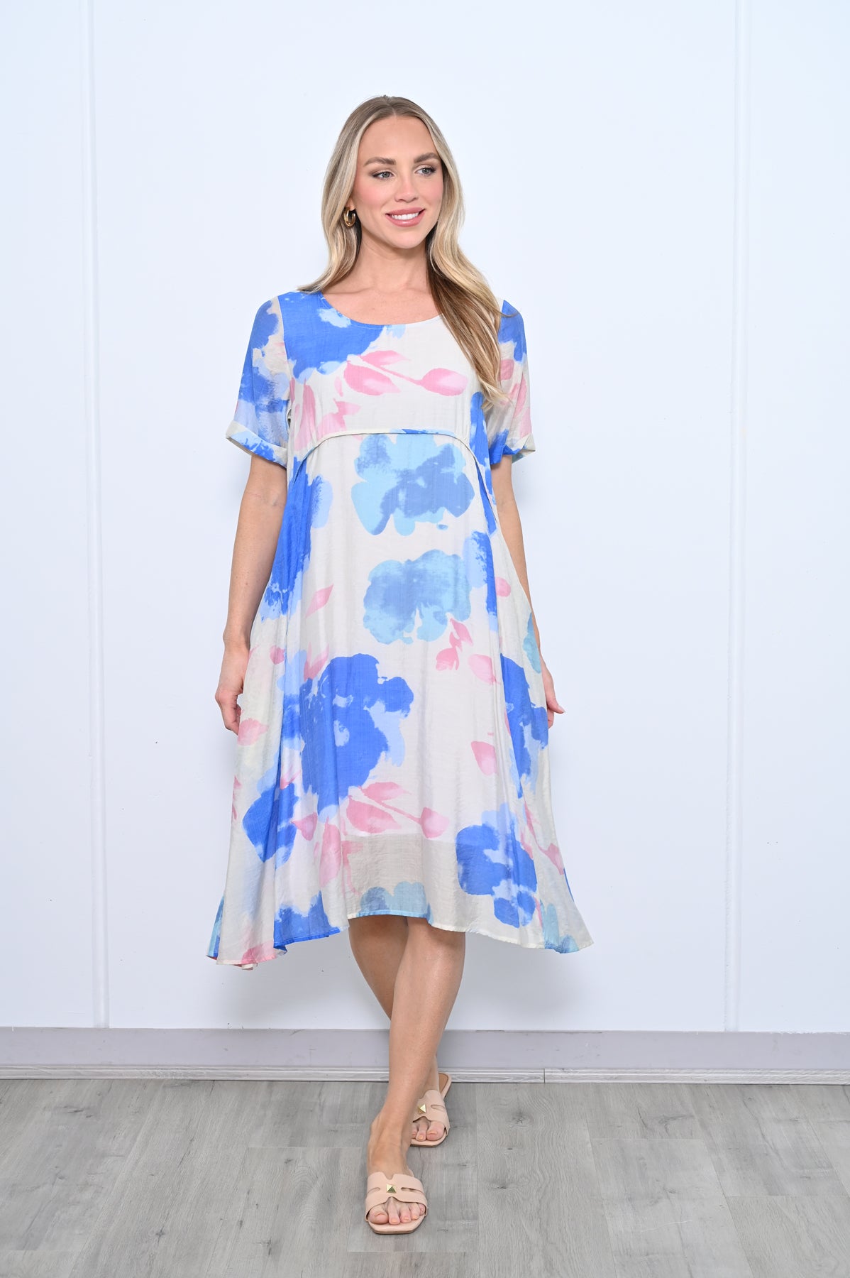 La Mode Floral Dress LA2404