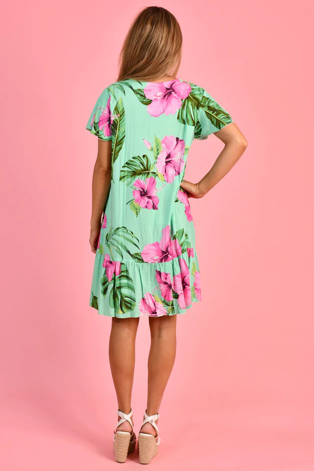 Go Girl Cap Sleeve Button - VGLD219