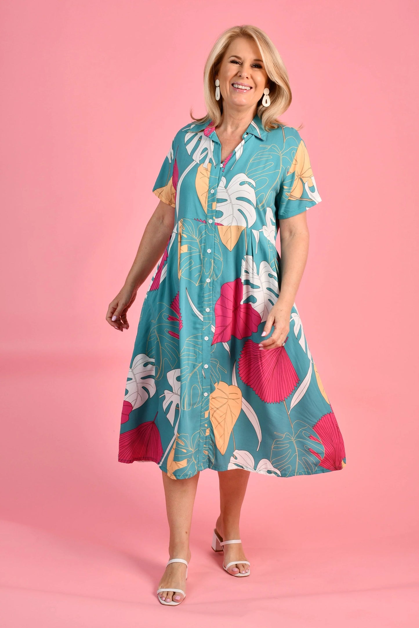 Go Girl Freya Midi Dress - VBLD589