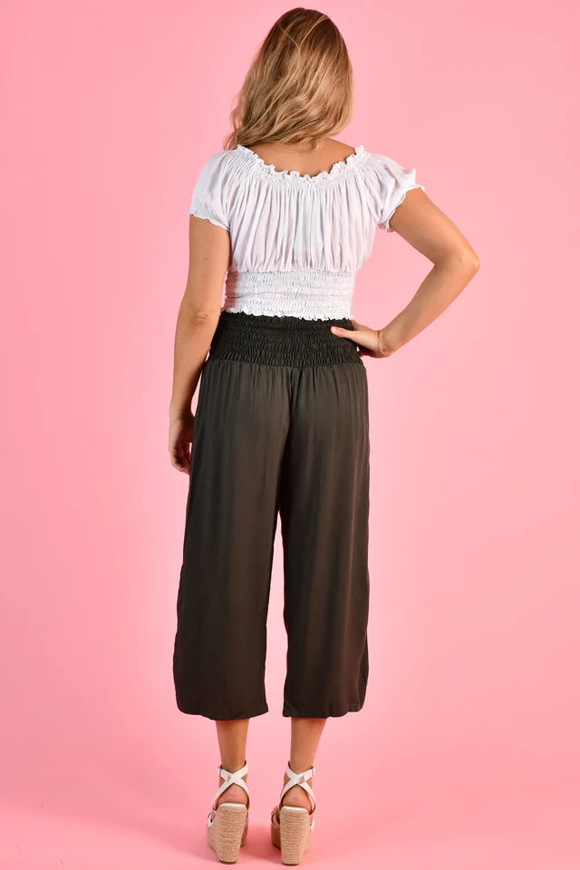 Go Girl Rouched Tie Pants - VGLP051