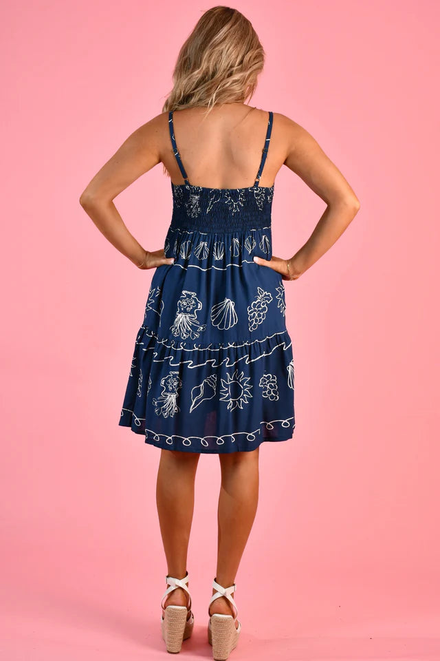 Go Girl Ellie Short Dress - VGLD707