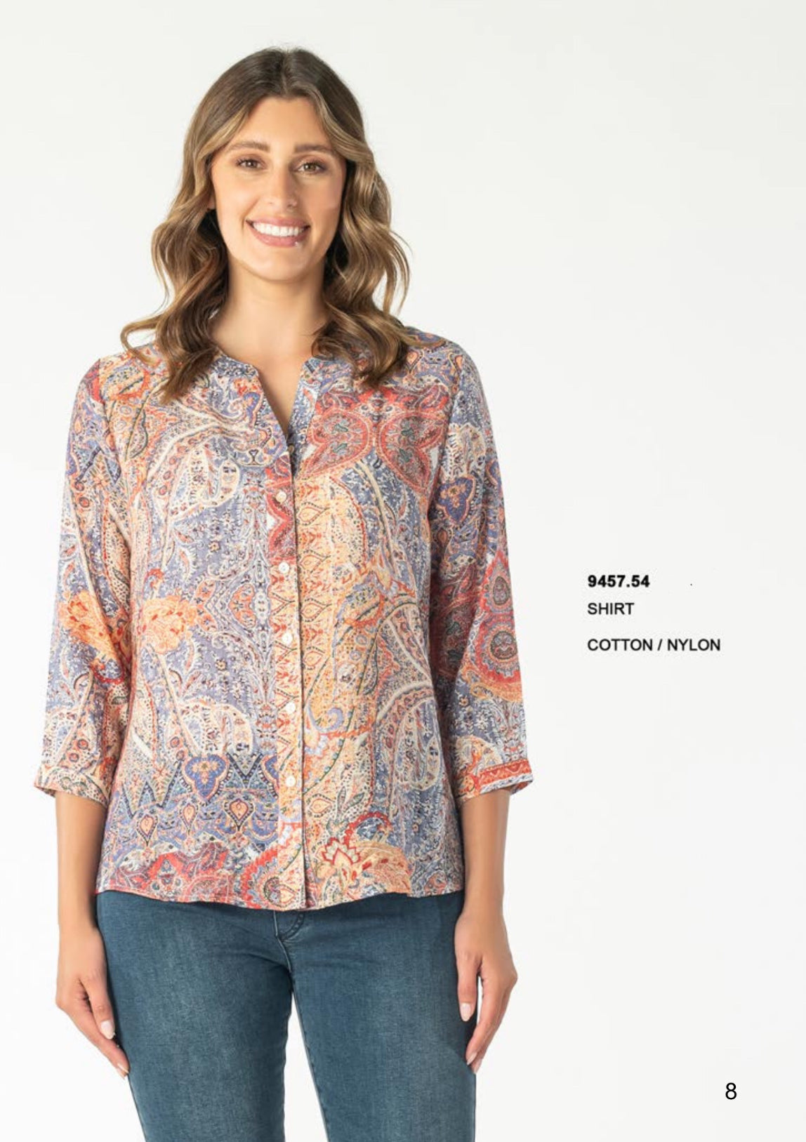 Renoma Paisley Button up Shirt 9457