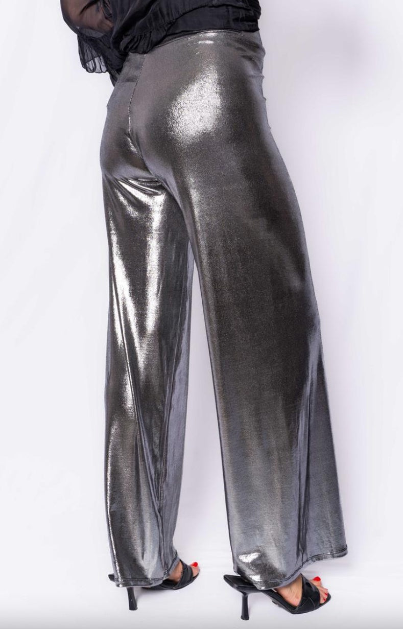 Italian Closet Liquido Metallic Pant 6582