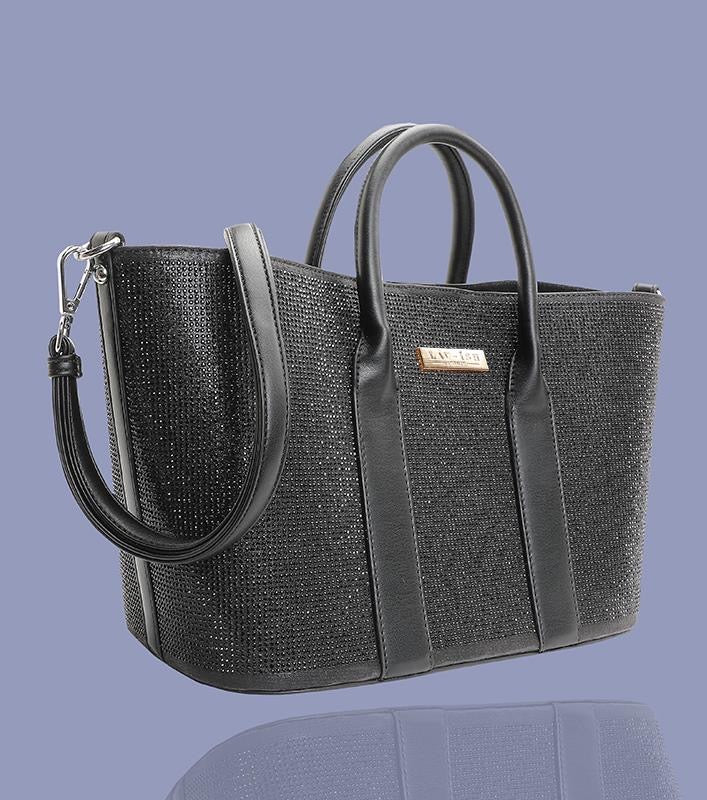 Lavish Solid Bling Tote LVSHC02