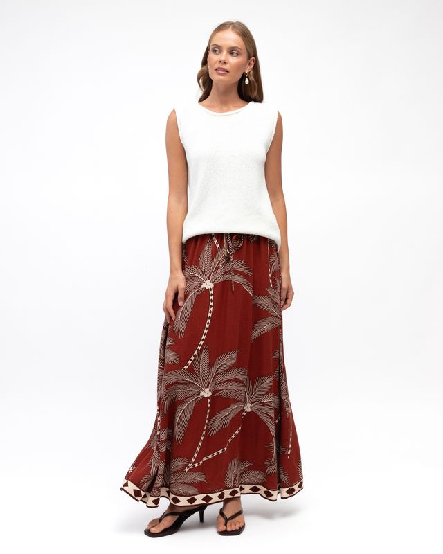 White Closet Buena Vista Skirt TFE11516