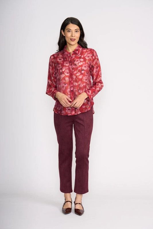Foil Pipe Up Shirt FO8509