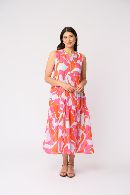 Foil Cruise Moves Dress FO8767