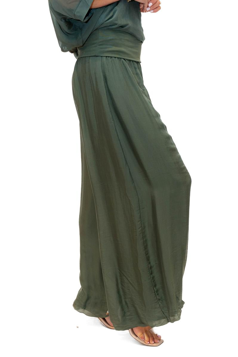 Italian Closet Faustina Silk Pant 9992