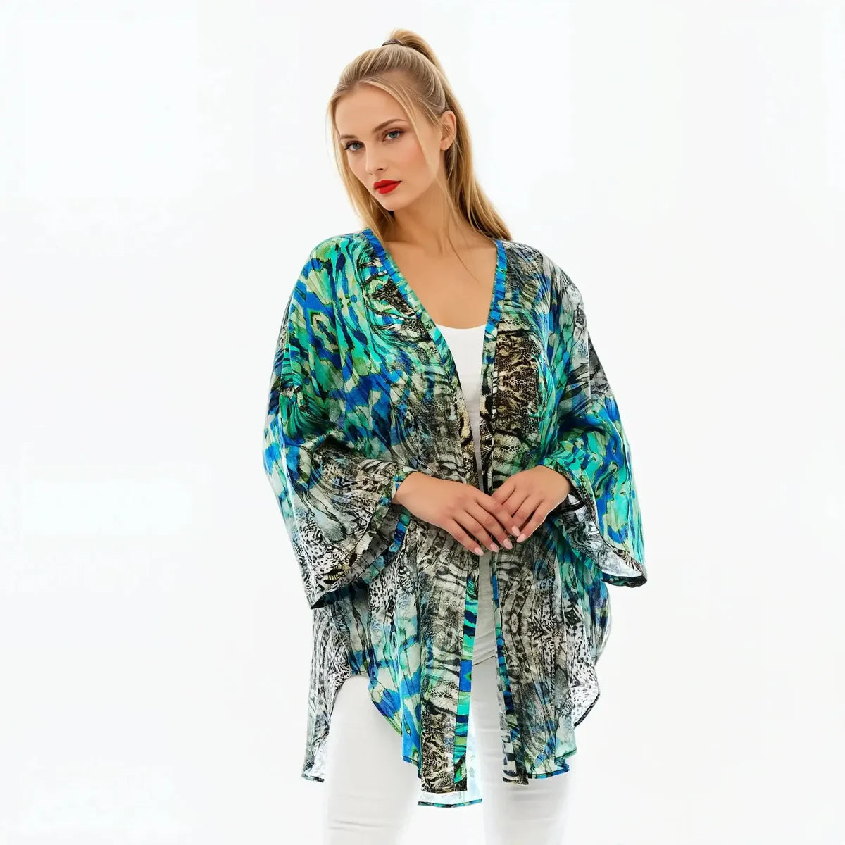 Claire Powell Overlay Kimono - O/S
