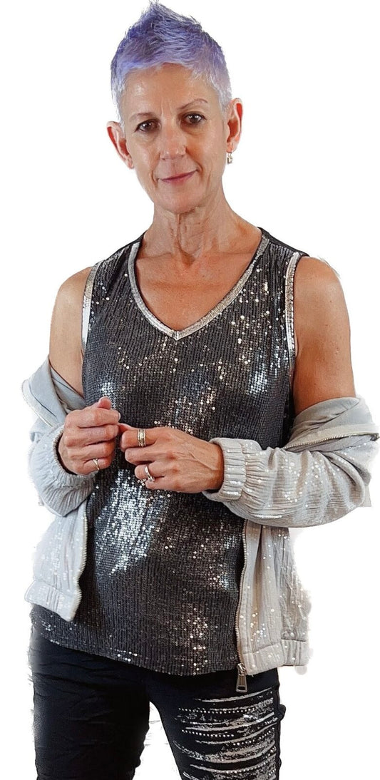 La Strada Sequin Cami LSSL23-14