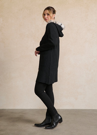 Holmes & Fallon Coat Faux Fur Hood HF2752