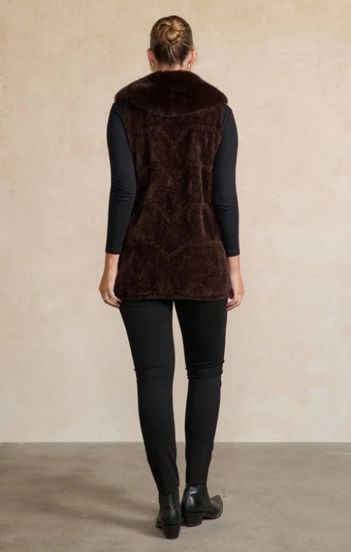 Holmes & Fallon Faux Fur Vest HF2771