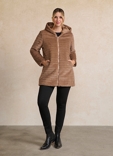 Holmes & Fallon Coat Rever FauxFur/Puffer HF2779