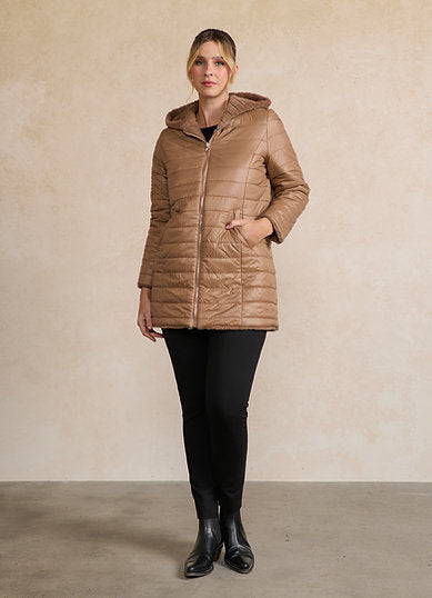Holmes & Fallon Coat Rever FauxFur/Puffer HF2779