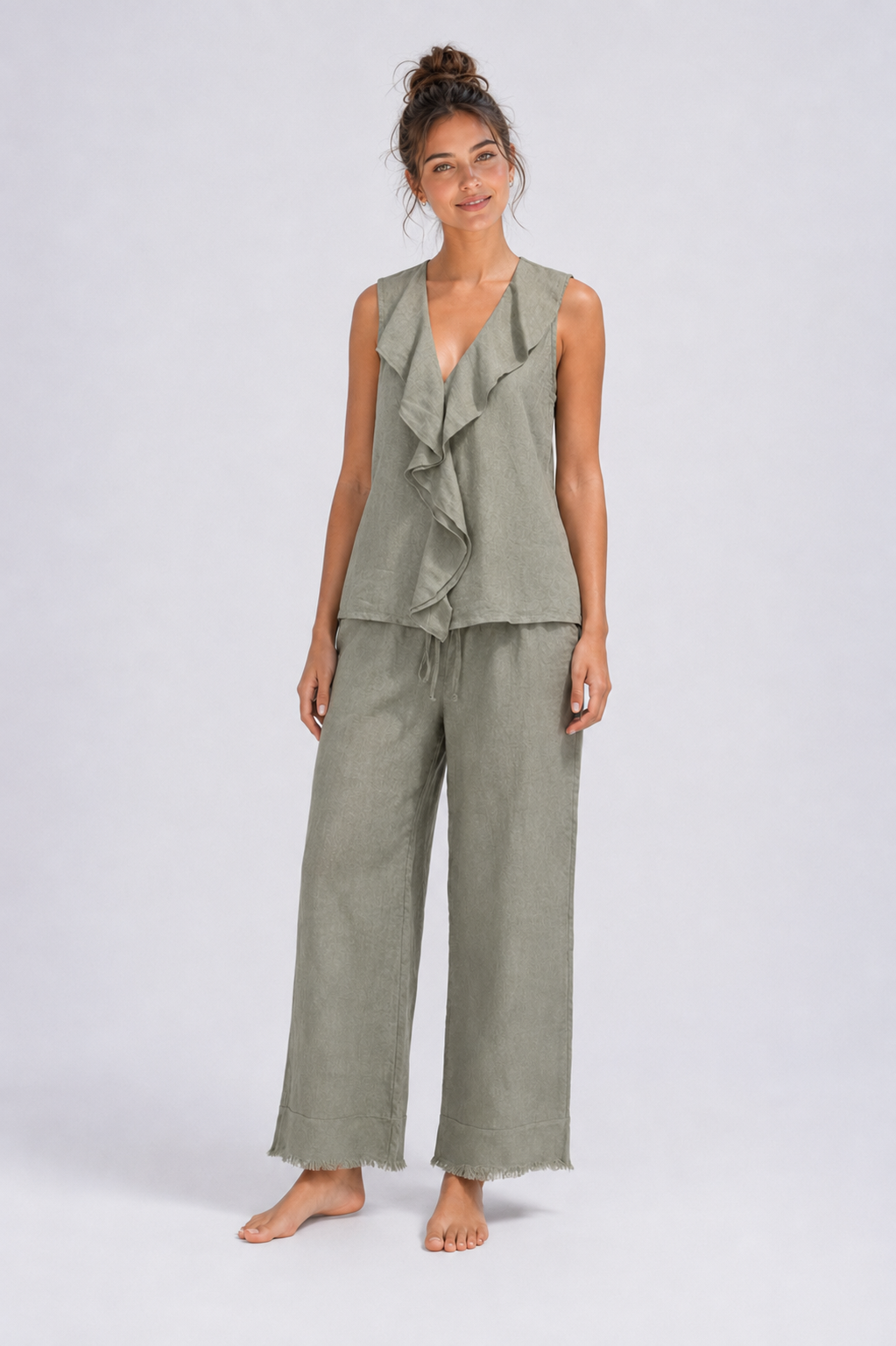 Wednesday Lulu Linen Pants 26612