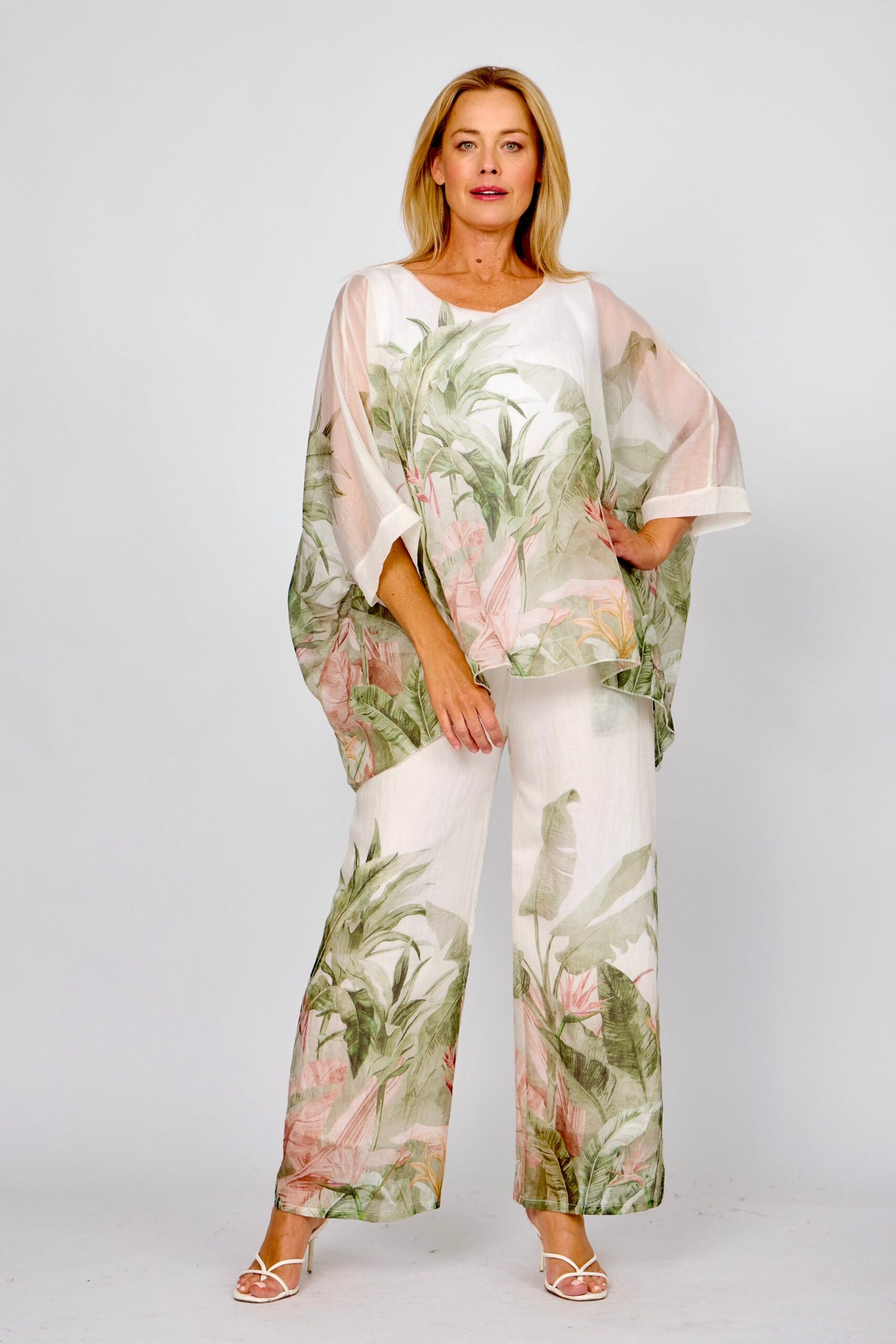 La Strada Leafy Pants LSP25-653