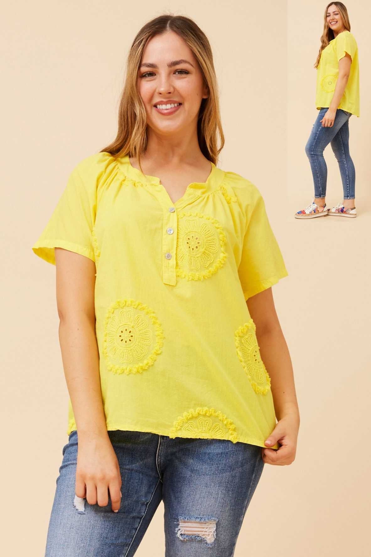 Bottega Moda Embrdr Top T521086