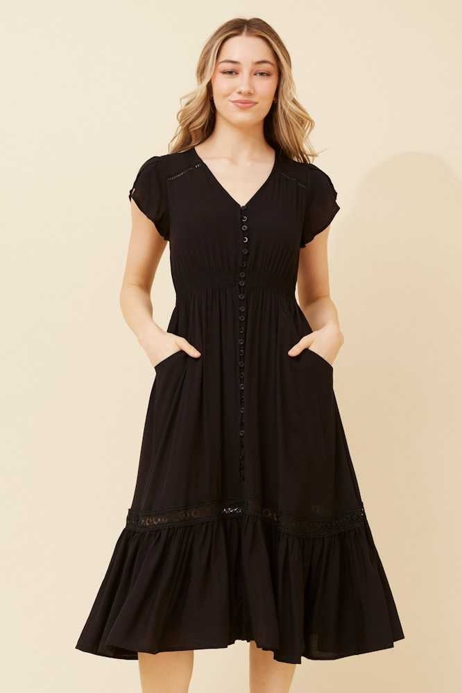 Caroline Morgan Midi Dress D519816