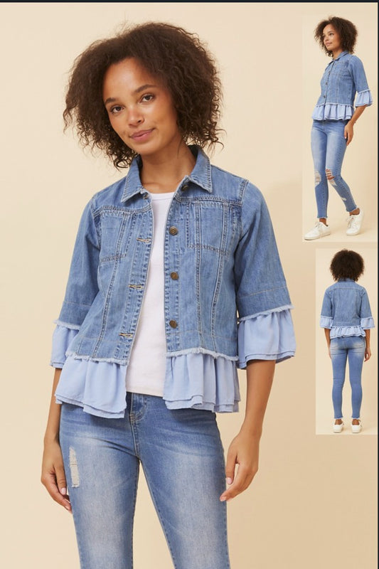 Infinity Denim Jacket J524648
