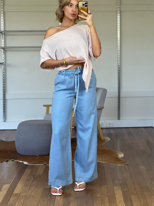 Country Denim Lila Drawstring Pant CGJ1722