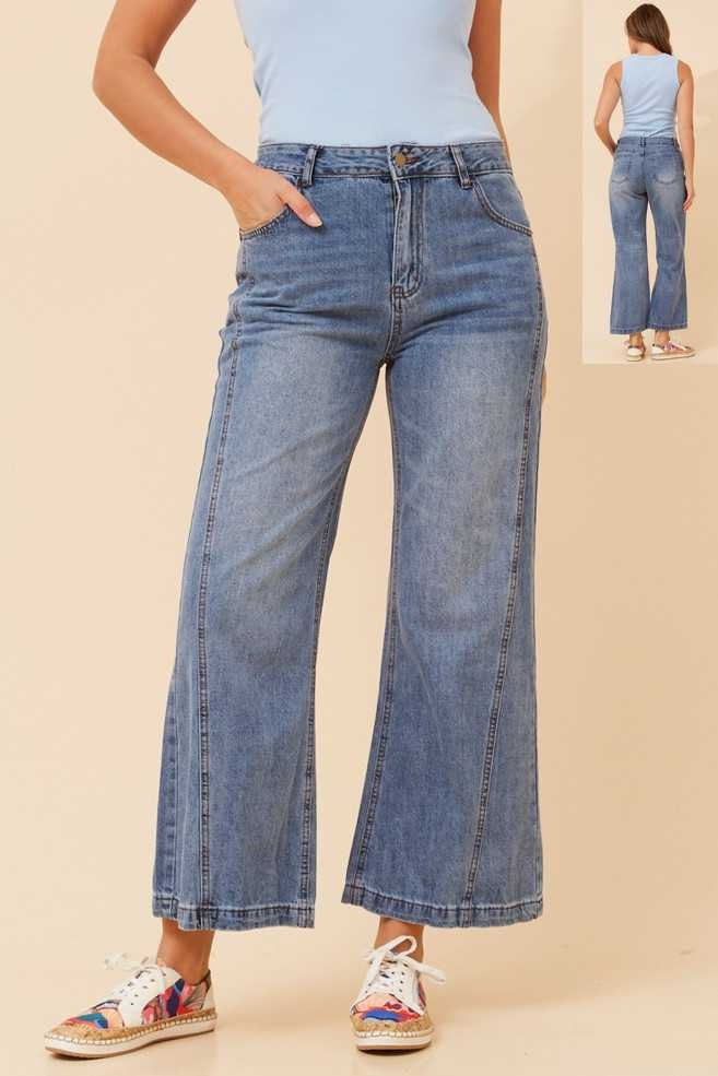 Caroline Morgan Wide Jeans P524653