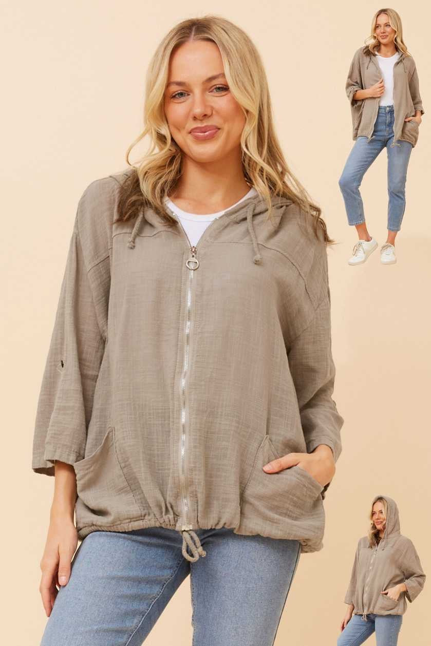 Bottega Moda Linen Jacket J526340