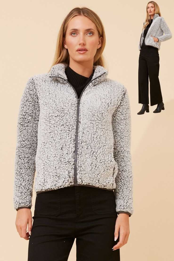 Caroline Morgan Fluffy Jacket J519247