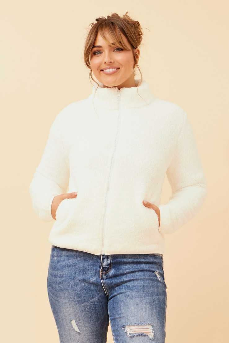 Caroline Morgan Fluffy Jacket J508971