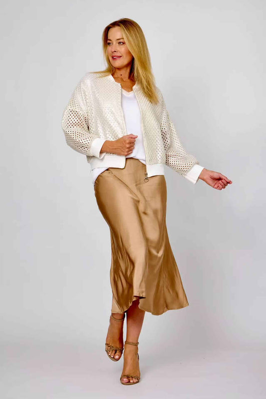 La Strada Crochet Look Jacket LSJKT25-513