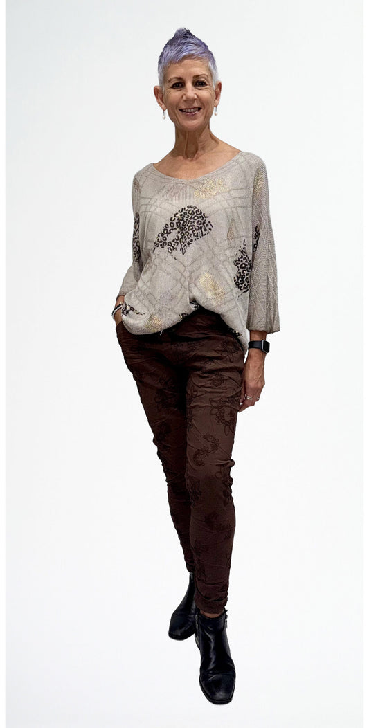La Strada Mesh Knit LST25-402A
