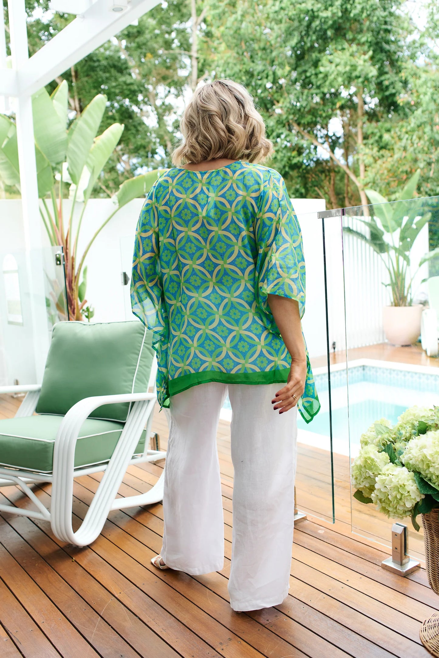 Ivy Pearl Capri Blouse