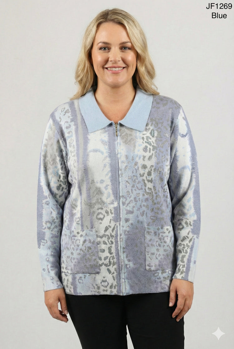 Whispers Zip Cardigan JF1269
