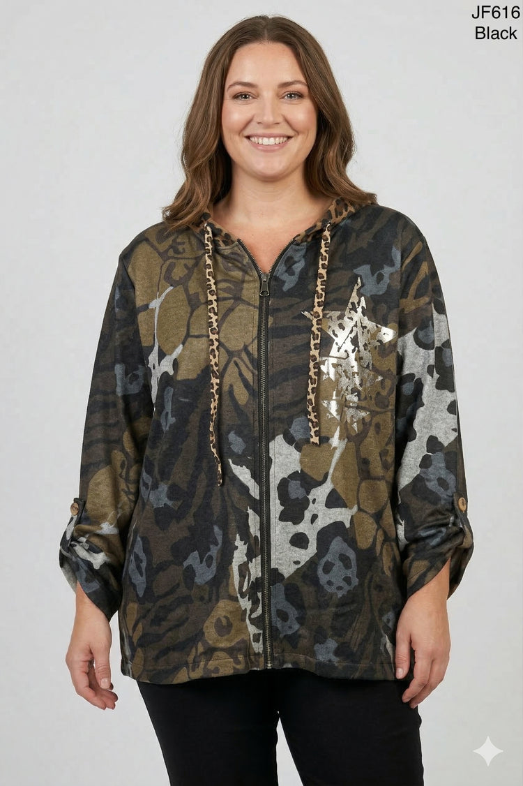 Whispers Zip Hoodie JF616