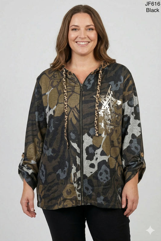 Whispers Zip Hoodie JF616