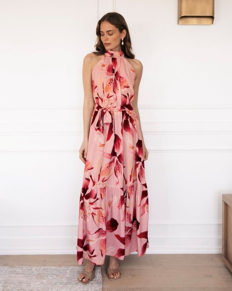 Label of Love Halter Dress LOLE70763