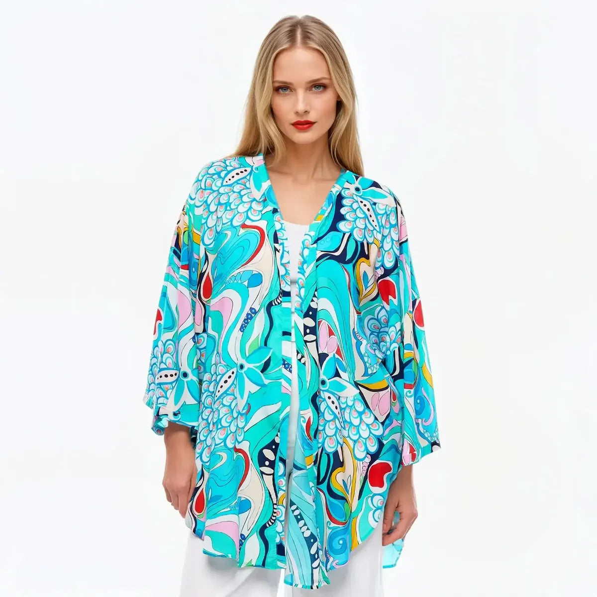 Claire Powell Overlay Kimono - O/S