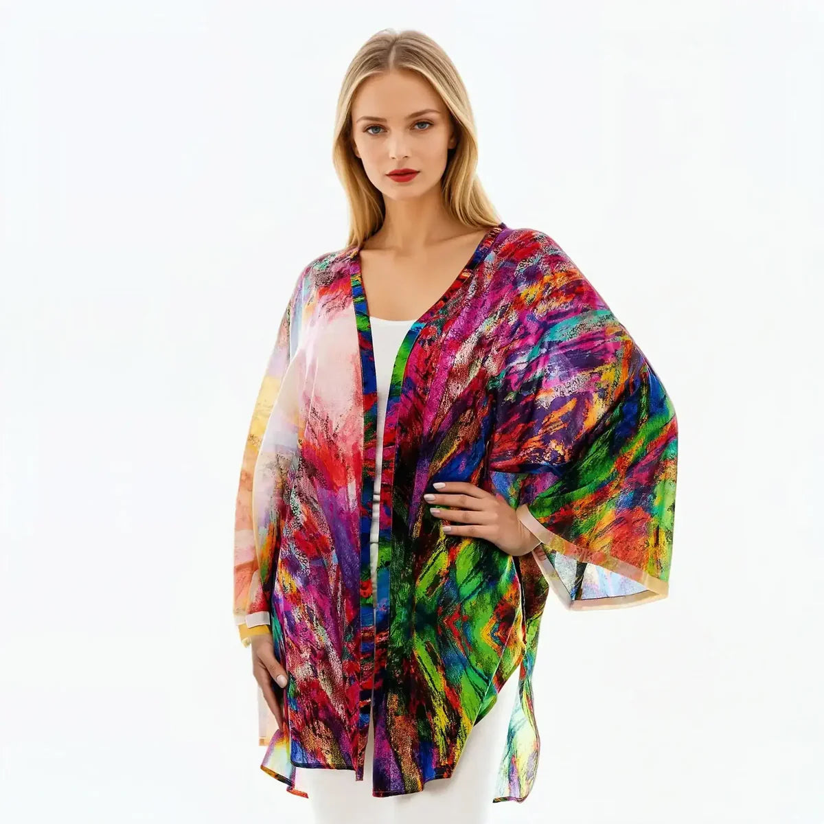 Claire Powell Overlay Kimono - O/S