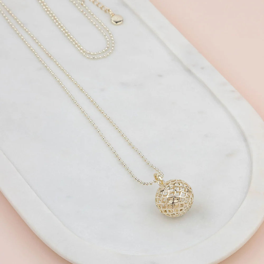 Lilly Co Ball Necklace L1855N