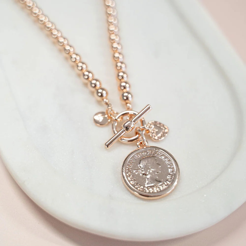 LillyCo Coin Necklace SC129N
