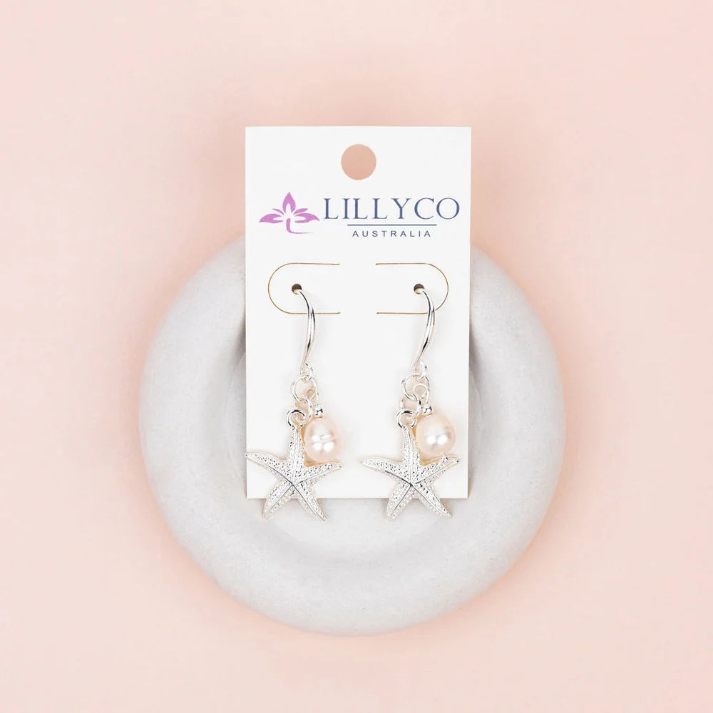 Lilly Co Starfish Earring L1944E