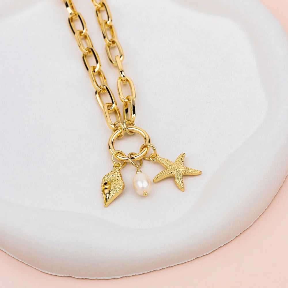 Lilly Co Short Ocean Necklace L1944N