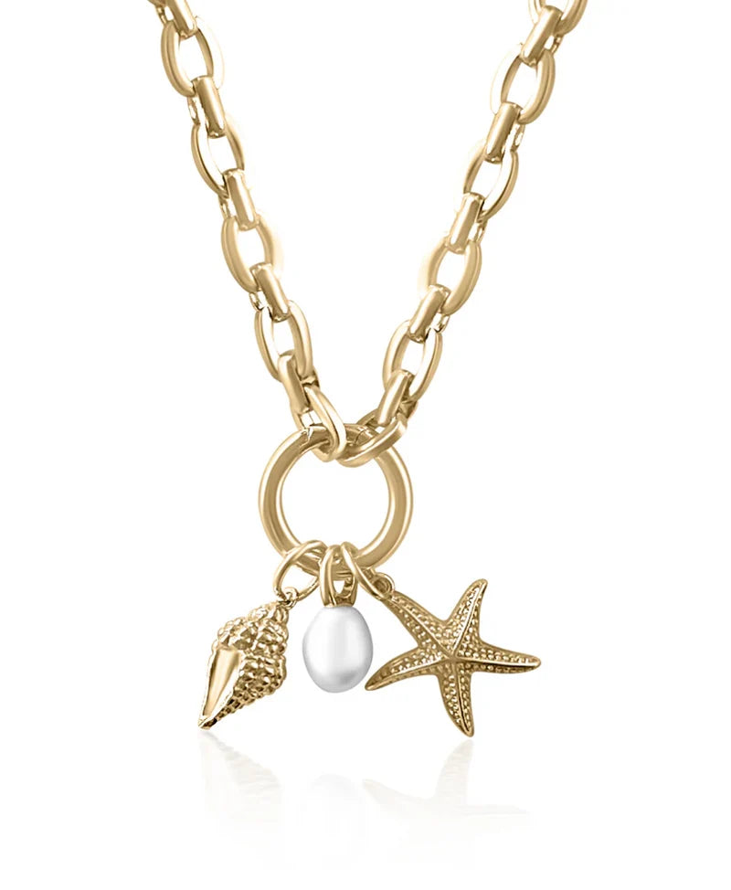 Lilly Co Short Ocean Necklace L1944N