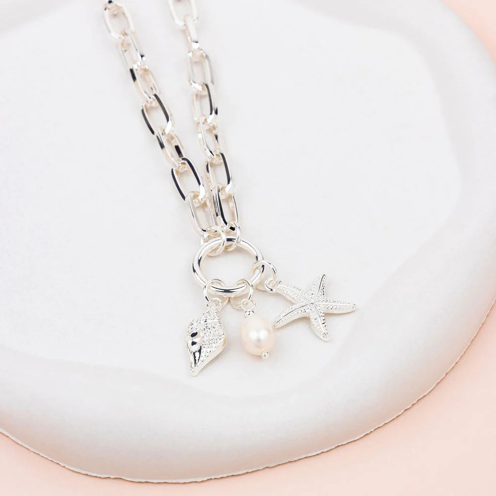 Lilly Co Short Ocean Necklace L1944N