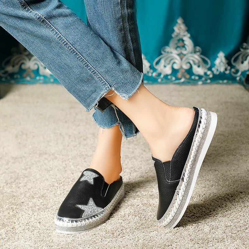 Lavish LVSLD Star Bling Slides