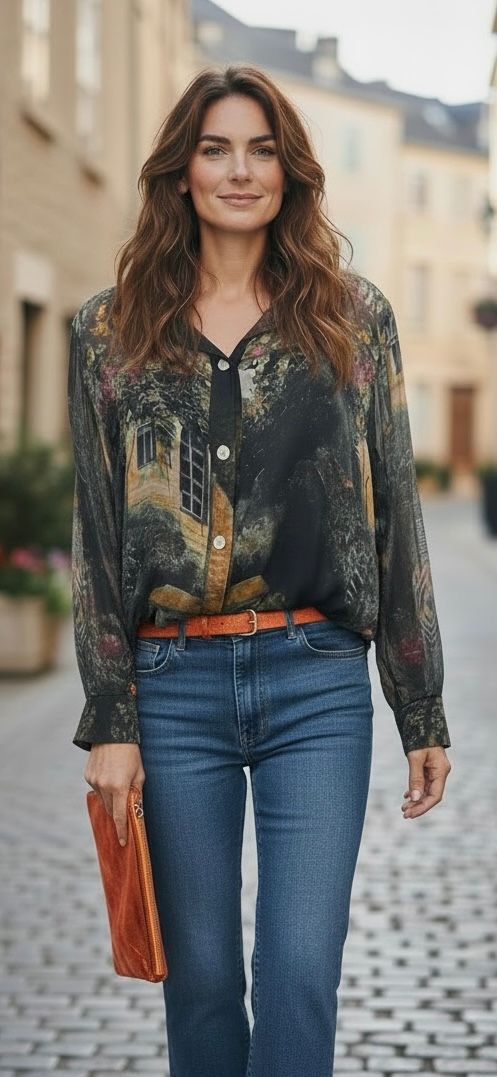 Amici Dolci Silk Shirt AMSH2843
