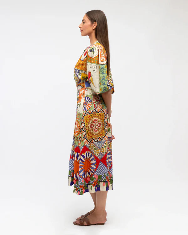 Label Of Love Amalfi Mosaic Dress LOLE70748