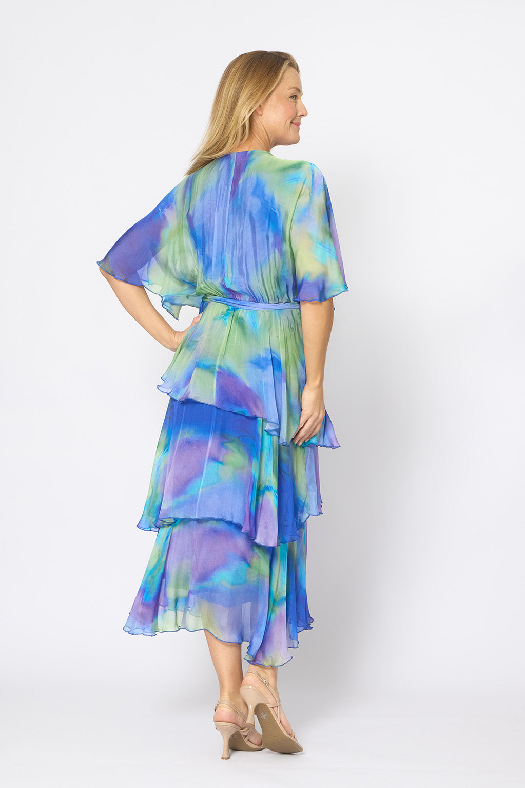 La Strada Layered Silk Dress LSD21-901