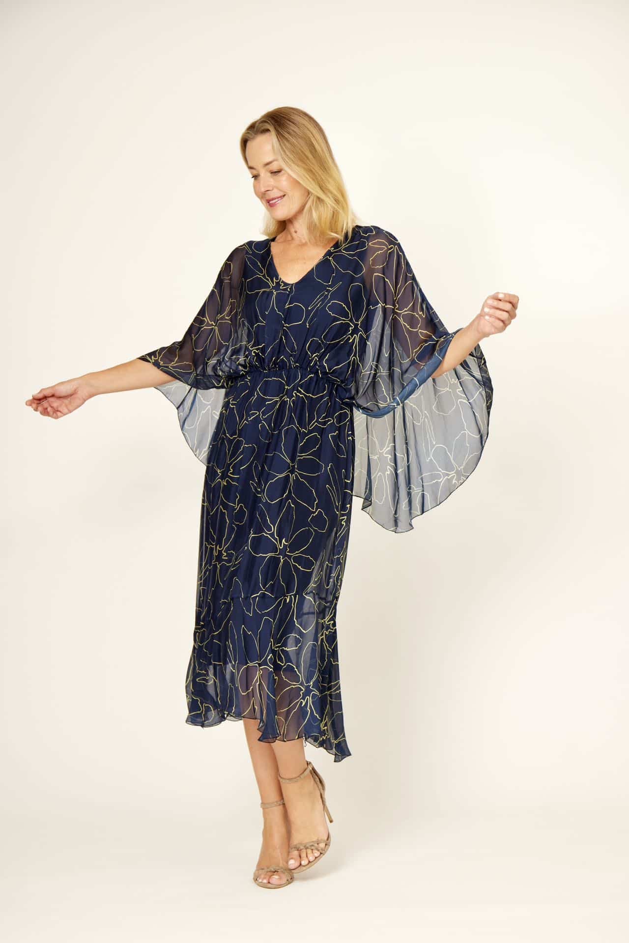 La Strada Silk Dress LSD23-357-194