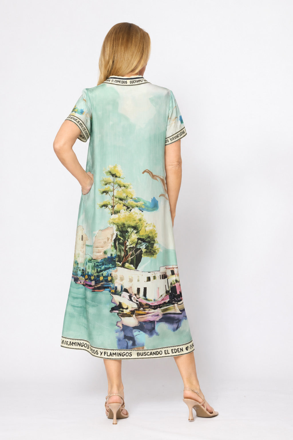 La Strada Letter Trim Dress LSD26-555